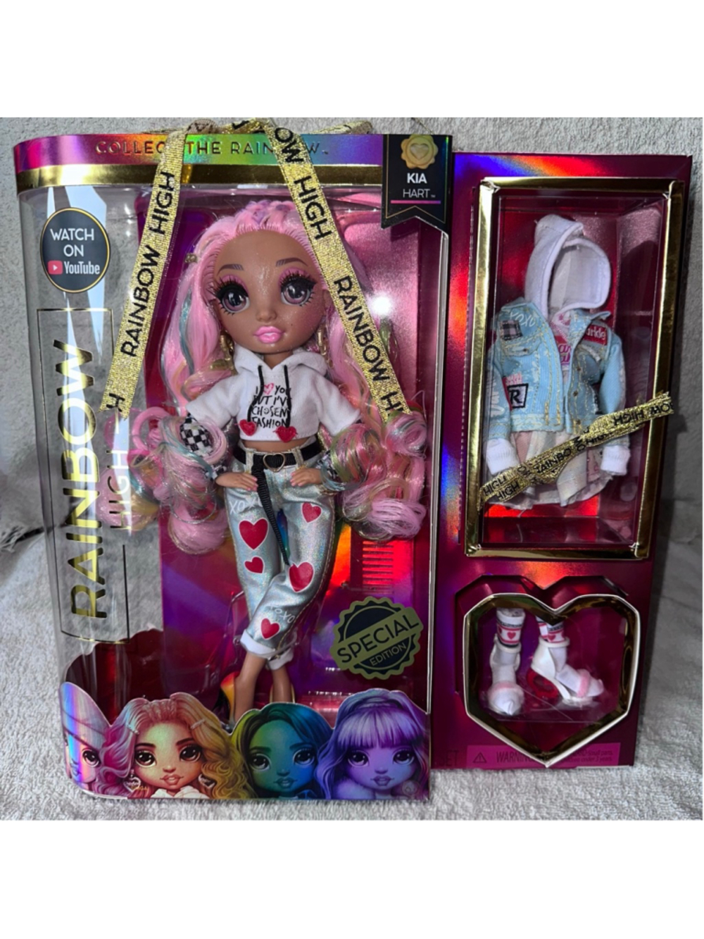 NIP MGA Kia Hart Rainbow High Special Edition Doll With Accessories Unopened